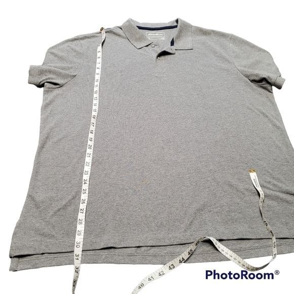 Eddie Bauer Grey Polo Shirt - Picture 7 of 8